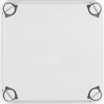 Produktbild von REV Abzweigkasten ohne Klemmleiste Aufputz 10 x 10 cm grau