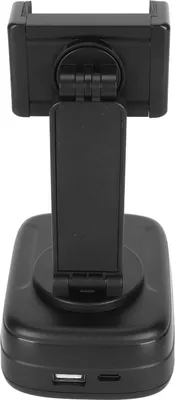 Productafbeelding van Autotelefoonhouder met gezichtsherkenning, 360-graden draaibaar, intelligente bevestigingshouder met 1/4-inch schroefdraad voor vloggen, selfies en live-uitzendingen