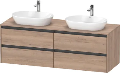 Produktbild von Duravit K24899B55550000 Ketho2 KWTU WH 1600x550x568 Ei mr Mt