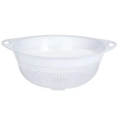 Produktbild von EXCELLENT HOUSEWARE Durchschlag mit Tragegriffen Küchensieb Küchenschüssel XXL 30 cm