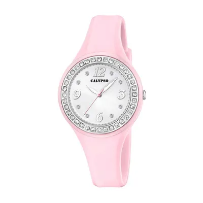 Produktbild von Calypso Damenuhr | analog Quarz Kunststoffband rosa | K5567/C