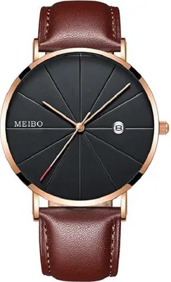 Produktbild von Elegante Thomas Herrenuhr in Braun/Roségold – Stil und Funktionalität KP13897