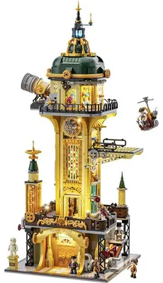 Image de La tour de guet steampunk de Lumibrick