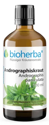 Produktbild von Bioherba Andrographiskraut Tropfen Tinktur 100 ml