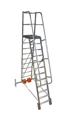 Produktbild von STABILO PodestLeiter Vario kompakt, 1365, 12 Stufen, 833174