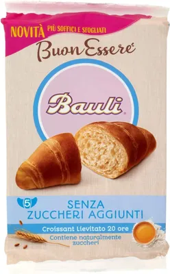 Produktbild von Bauli Italian Gourmet Croissant Buonessere senza zuccheri aggiunti weich 6 x 185g