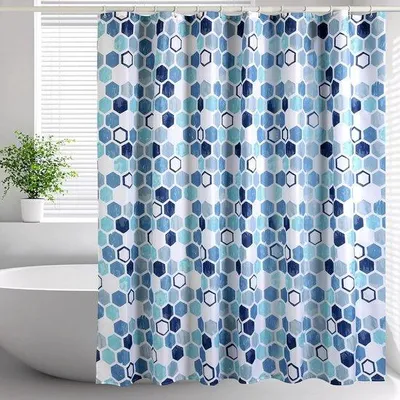 Image de Couverture de piscine - Résistante à l'eau et à la moisissure - Pièce unique - Bleue - Polyester - 240 cm