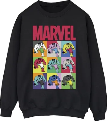 Produktbild von Marvel - Sweatshirt für Herren BI35399 (XXL) (Schwarz)