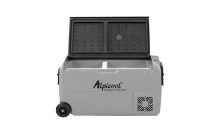 Produktbild von Kompressor-Kühlbox Double mit 1 oder 2 Kühlkammern | 35 Liter | Flexibler Betrieb: 12/24 V oder 230 V | App-Steuerung & USB-Anschluss |349€