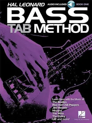 Obrázok produktu pre Hal Leonard Bass Tab Method Book/Online Audio
