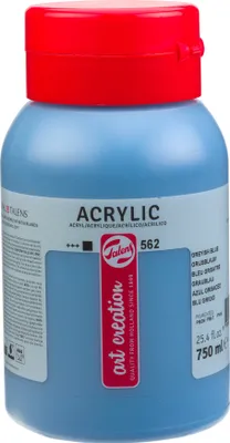 Obrázek produktu pro Talens Art Creation akrylová barva v lahvičce 750 ml - šedomodrá 562