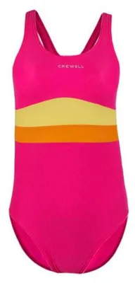 Image de Crowell - Maillot de bain « Swan » pour enfants PP10805 (146) (jaune/orange/rose)