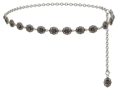Produktbild von Kettengürtel Trachtenstein antik-silber-farben