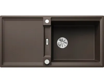Produktbild von BLANCO ADIRA XL 6 S Einbauspüle SILGRANIT cafe ab 60 cm mit Ablauffernbedienung, mit Zubehör - inkl.