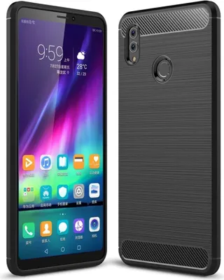 Produktbild von Schutzhülle Handyhülle für Huawei Honor Note 10 Case Cover Carbon Optik Schwarz