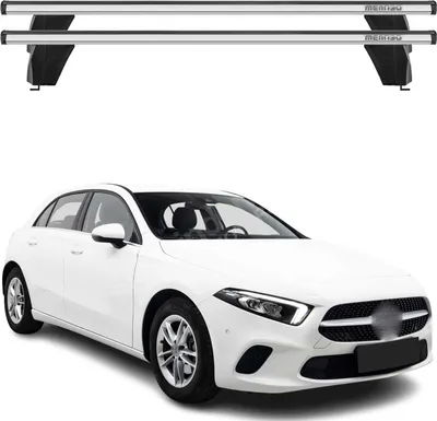 Produktbild von Menabo Dachträger Grundtäger für Mercedes A Klasse W177 2018-2025 75kg Silber 2x