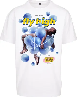 Produktbild von MT2424 - Psychadelic Oversize Tee white XL