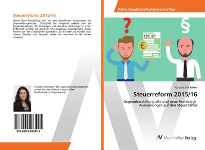 Produktbild von Steuerreform 2015/16