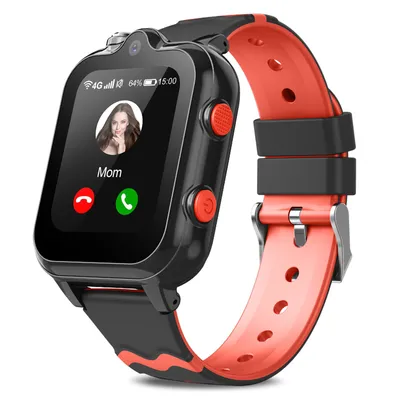 Produktbild von Smartwatch Kinder, mit GPS und Telefonfunktionen 4G WiFi Kinder Smartwatch, 2 Kameras, Abdichtung, SOS-Schulmodell KinderUhr