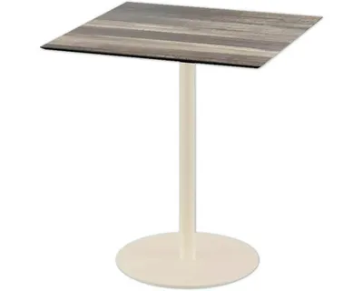 Produktbild von Urban Terrassentisch Sand gestell + Tropical Wood HPL 70x70 cm