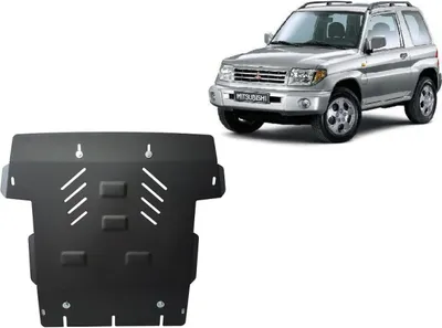 Produktbild von Stahl Unterfahrschutz für Motor Mitsubishi Pajero Pinin