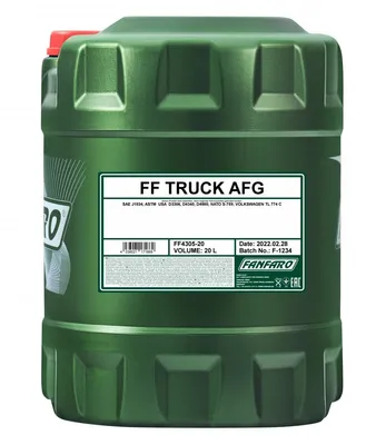 Produktbild von FANFARO Truck AFG Kühlmittel Kühlerfrostschutz 20L Blau Antifreeze Konzentrat G11 truck