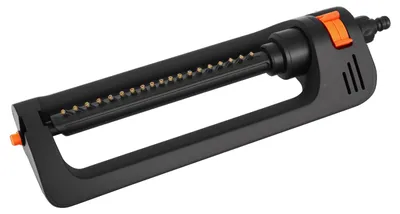 Imagen del producto de Riego automático para césped, con forma cuadrangular, 19 boquillas, para áreas de 110-250 m², fabricado en metal, ideal para el jardín