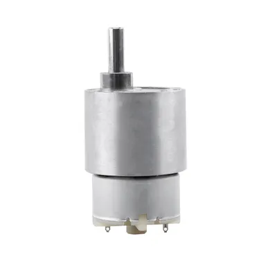 Obrázok produktu pre 37 mm, DC 12V, vysoký krútiaci moment, elektromotor s prevodovkou, redukčný motor
