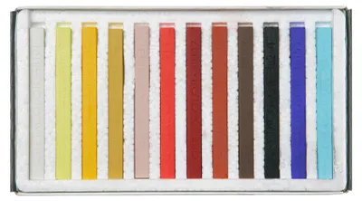 Produktbild von Cretacolor Hartpastell Portrait-Set - 12 Farben Pastellkreiden