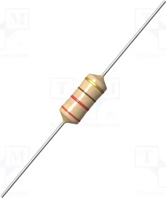 Produktbild von 2x Drossel: Draht 12000uH 63Ω Ausg:  VHBCC-123J-02 drosseln ±5% Ø6x16mm THT 112mA