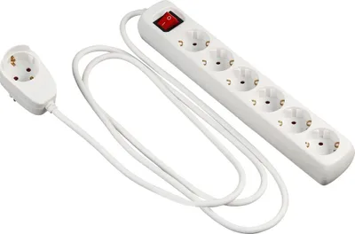 Produktbild von REV 0012692114, 2 m, Drinnen, Typ F, Type F (CEE 7/4), Unmanaged, Weiß