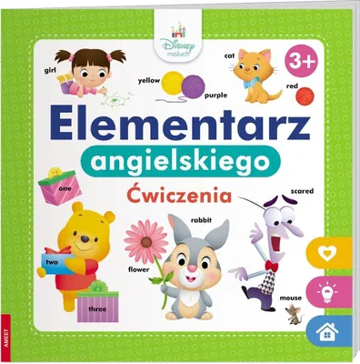 Zdjęcie produktu dla Disney Maluch Elementarz angielskiego ćwiczenia HOP-9207