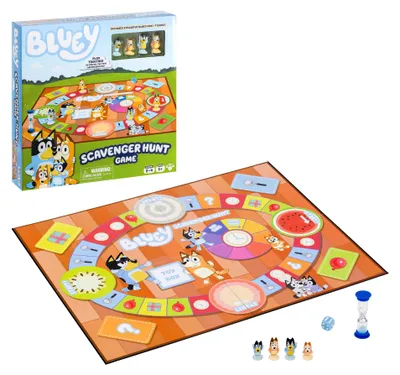 Image de Bluey Scavenger Hunt Jeu de société Multicolore One Size