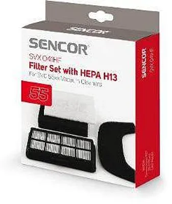 Produktbild von Filterset für Staubsauger Sencor SVX 041HF, Filterset für SVC 55x