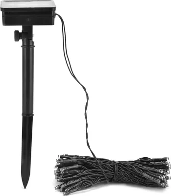 Obrázek produktu pro Solární řetězové světlo Vodotěsné 12M 100LED barevné řetězové světlo pro terasu Yard Garden Party Decor