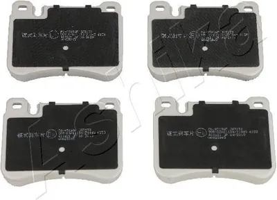 Produktbild von ASHIKA 50-00-0519 Bremsbeläge Satz Vorne passend für MERCEDES-BENZ C-Klasse Limousine (W203) C-Klasse T-modell (S203) CLK (C209) C-Klasse Sportcoupe