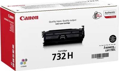 Produktbild von Canon Toner Cartridge 732 H BK schwarz