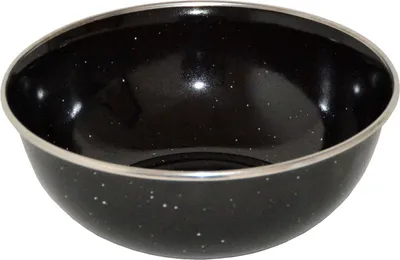 Produktbild von Suppenschüssel Emaille schwarz