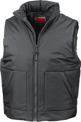 Produktbild von Result R44X | Fleeced Lined Bodywarmer - Farbe: Dark Grey - Größe: L