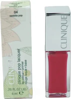Produktbild von Clinique Pop Lacquer lip colour + primer rouge Lipgloss 04 Sweetie pop