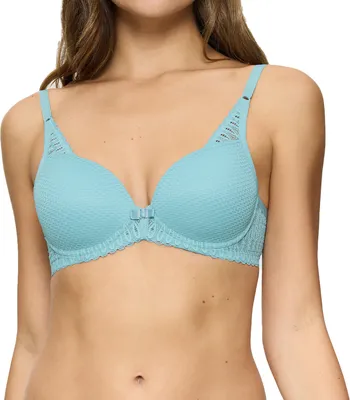 Produktbild von Triumph Damen Bügel-BH Aura Spotlight - SILVER BLUE - Größe 85 F