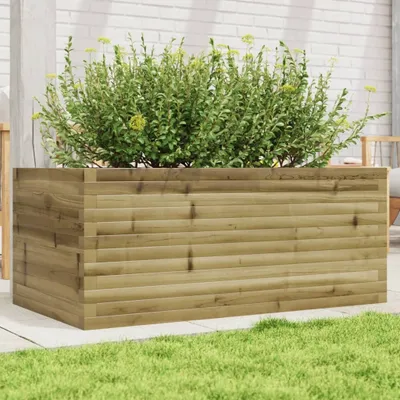 Zdjęcie produktu dla vidaXL Sadzarka 110x60x45,5 cm Drewno sosnowe Impregnowane