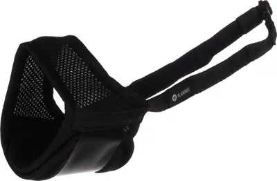 Produktbild von Flamingo Maulkorb Rolo schwarz, Maße: Maße: 25-27 cm / B: 9 cm / C: 45-102 cm