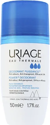 Zdjęcie produktu dla Uriage Power 3 Dezodorant antyperspiracyjny roll-on 50 ml