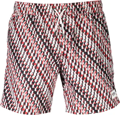 Image de Karl Lagerfeld boxer de bain pour homme en polyester noir