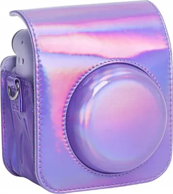 Zdjęcie produktu dla Futerał Etui Pokrowiec do FujiFilm INSTAX Mini 12 / Fioletowy Błysk