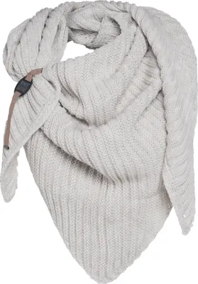 Produktbild von Knit Factory Demy Dreiecksschal - Beige - 190x85 cm