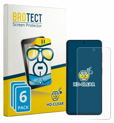 Produktbild von 6x Für Samsung Galaxy S26 Enterprise Edition Schutzfolie BROTECT Displayschutz Display Schutz Folie Klar Transparent