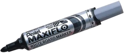 Image de Pentel Maxiflo marqueur Pointe ogive Noir