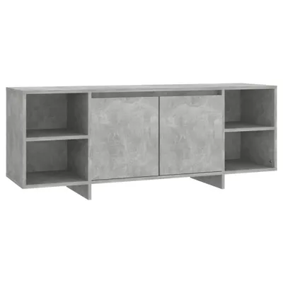 Produktbild von TV-Schrank Betongrau 130x35x50 cm Holzwerkstoff